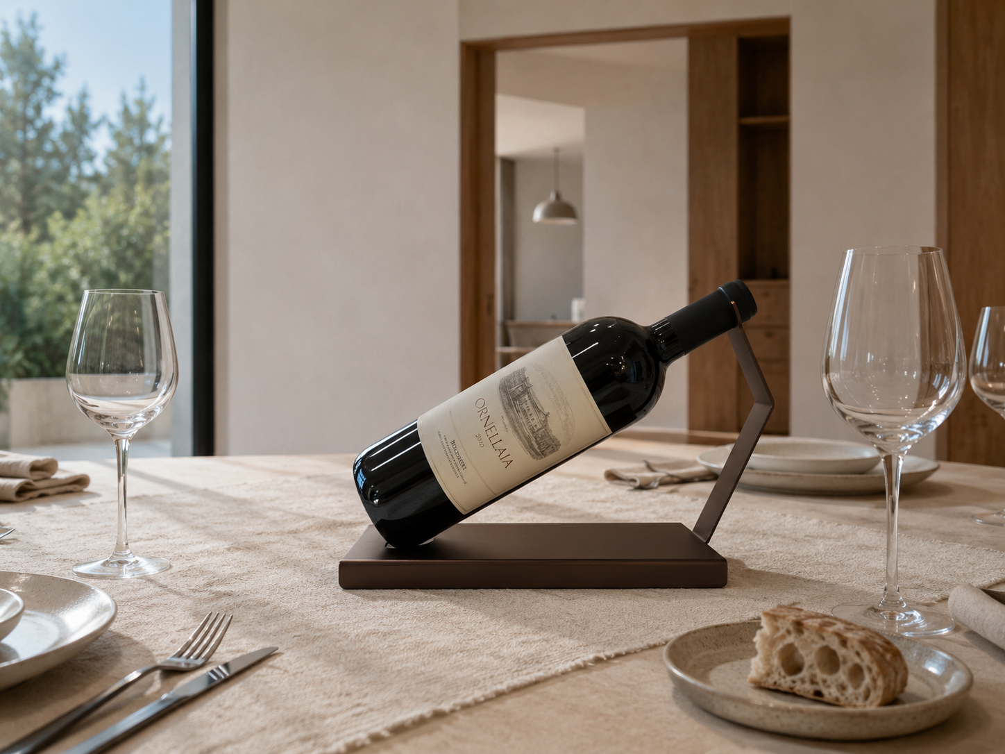 ANNATA | Portabottiglia vino da tavolo
