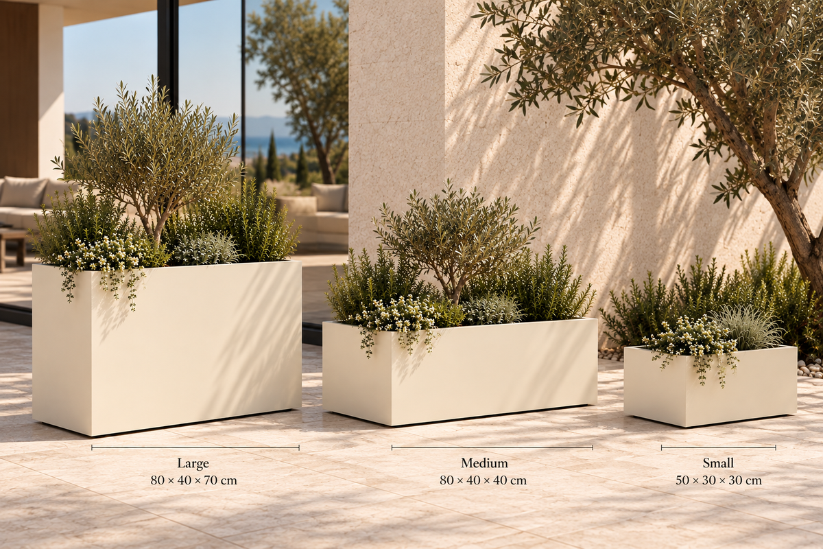 TREDICI | Rectangular planter